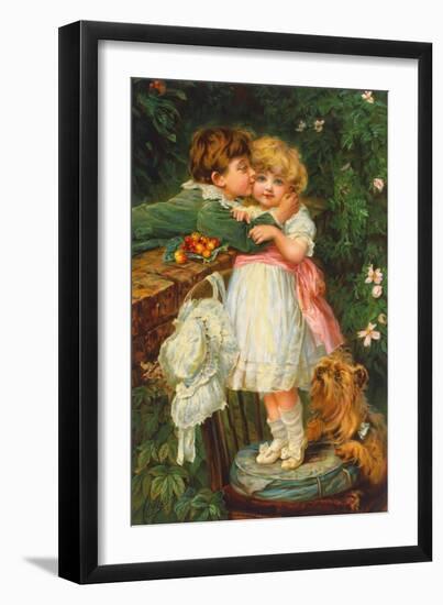 Over The Garden Wall-Frederick Morgan-Framed Art Print