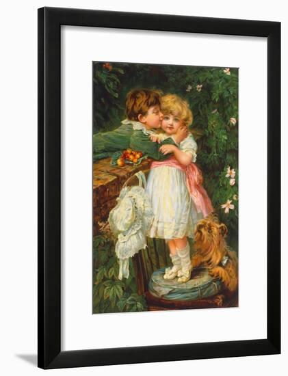 Over The Garden Wall-Frederick Morgan-Framed Art Print