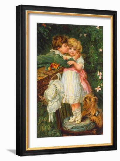 Over The Garden Wall-Frederick Morgan-Framed Art Print