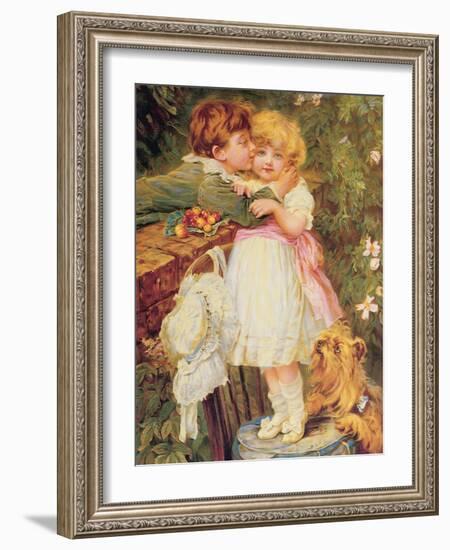 Over the Garden Wall-Frederick Morgan-Framed Giclee Print