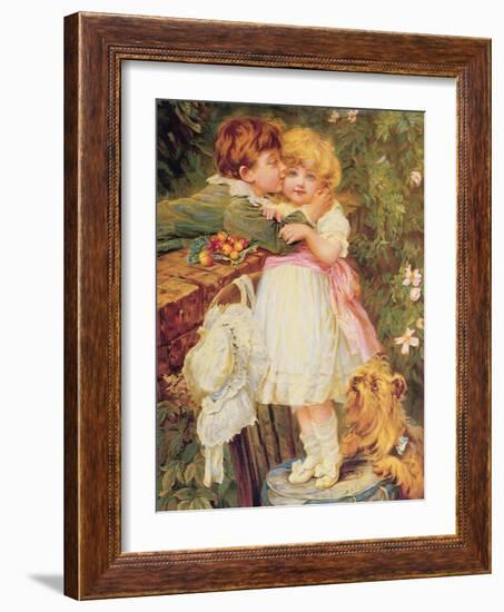 Over the Garden Wall-Frederick Morgan-Framed Giclee Print