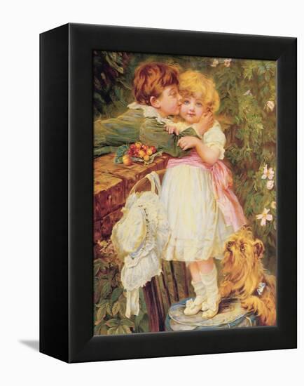 Over the Garden Wall-Frederick Morgan-Framed Premier Image Canvas