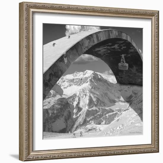 Over the Hill-Thomas Barbey-Framed Giclee Print