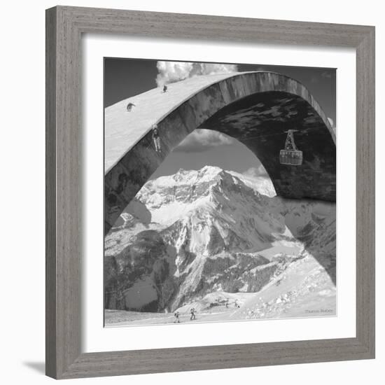 Over the Hill-Thomas Barbey-Framed Giclee Print