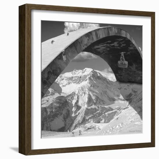 Over the Hill-Thomas Barbey-Framed Giclee Print