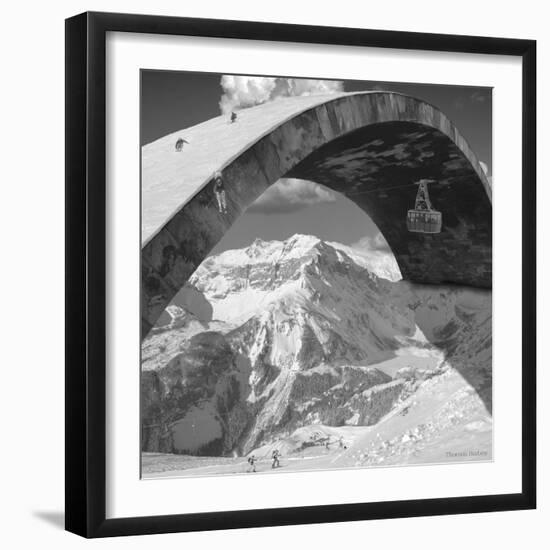 Over the Hill-Thomas Barbey-Framed Giclee Print