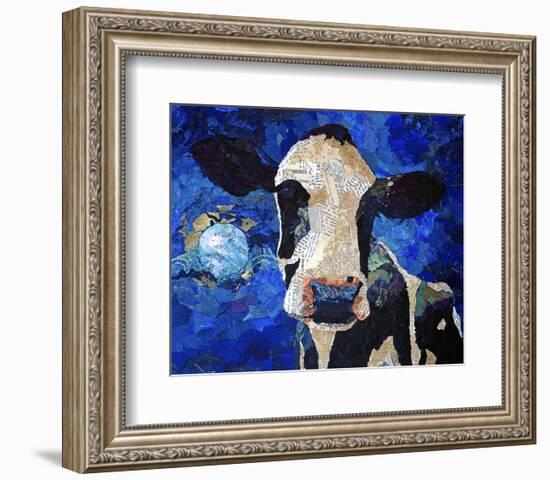 Over The Moon-null-Framed Art Print