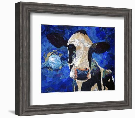 Over The Moon-null-Framed Art Print