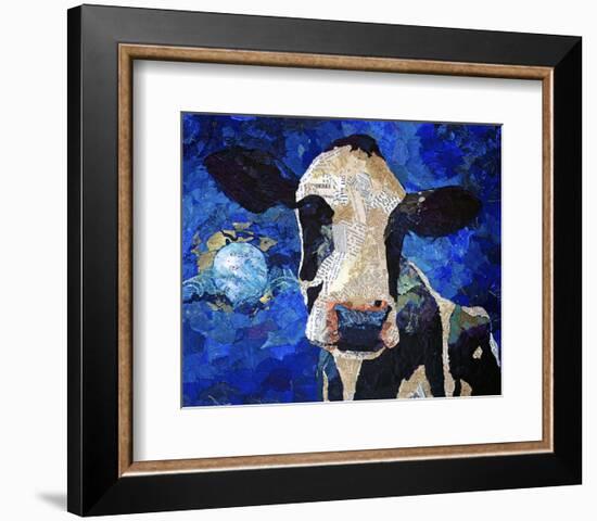 Over The Moon--Framed Art Print