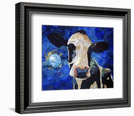 Over The Moon-null-Framed Art Print