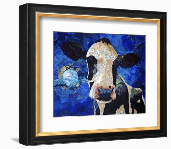 Over The Moon-null-Framed Art Print