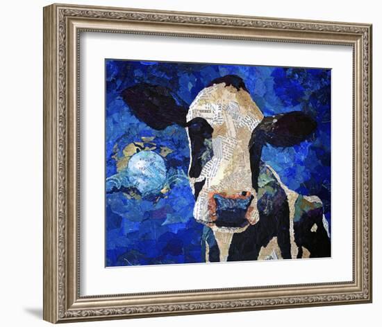 Over The Moon-null-Framed Art Print