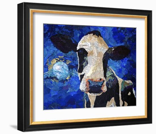 Over The Moon-null-Framed Art Print