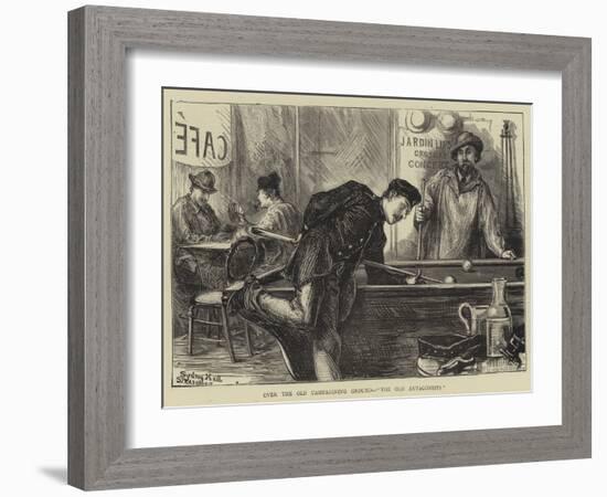 Over the Old Campaigning Ground, The Old Antagonists-Sydney Prior Hall-Framed Giclee Print