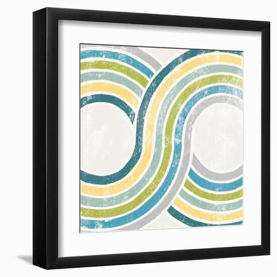 Over the Rainbow II Green-Moira Hershey-Framed Art Print