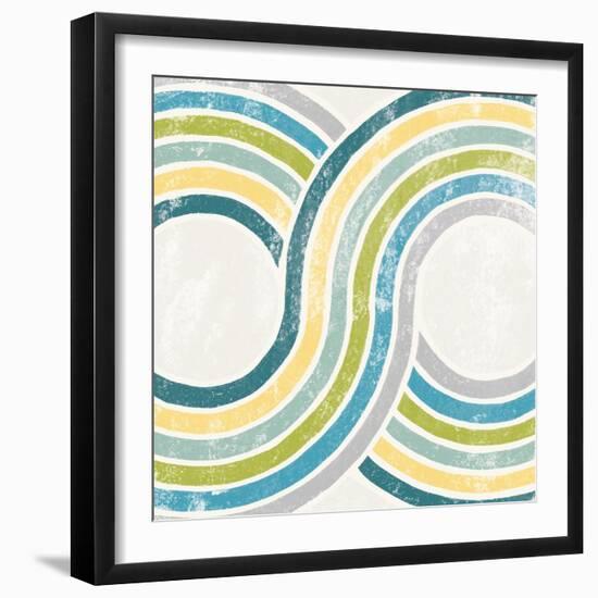 Over the Rainbow II Green-Moira Hershey-Framed Art Print