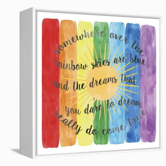 Over the Rainbow-Erin Clark-Framed Premier Image Canvas