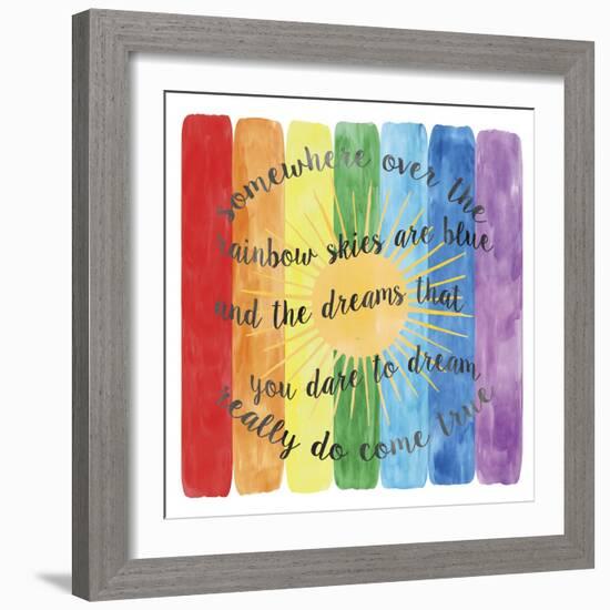 Over the Rainbow-Erin Clark-Framed Premium Giclee Print