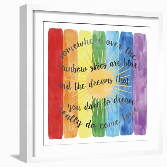 Over the Rainbow-Erin Clark-Framed Premium Giclee Print