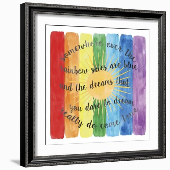 Over the Rainbow-Erin Clark-Framed Premium Giclee Print