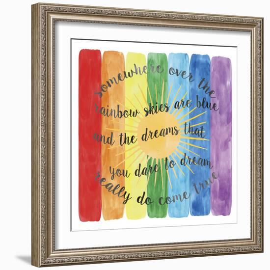 Over the Rainbow-Erin Clark-Framed Giclee Print