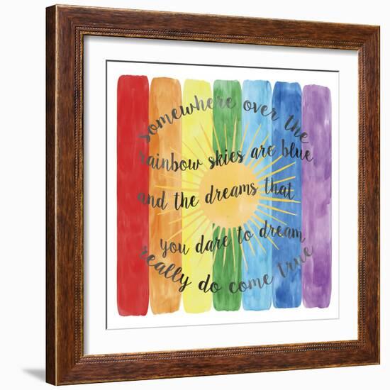 Over the Rainbow-Erin Clark-Framed Giclee Print