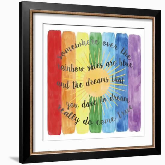 Over the Rainbow-Erin Clark-Framed Giclee Print