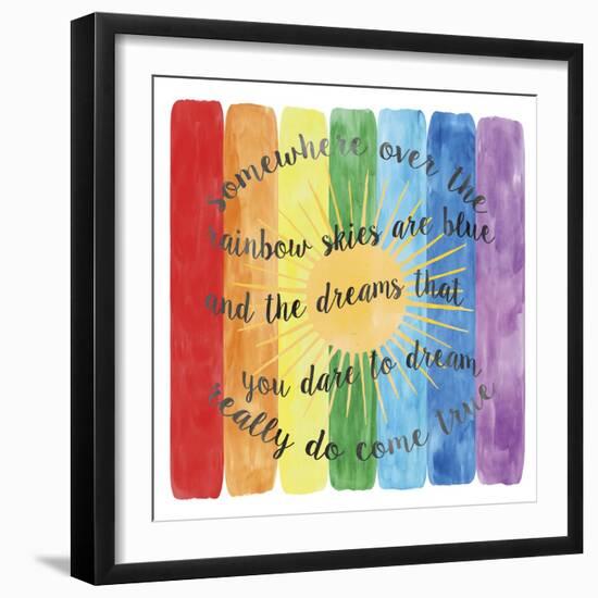 Over the Rainbow-Erin Clark-Framed Giclee Print