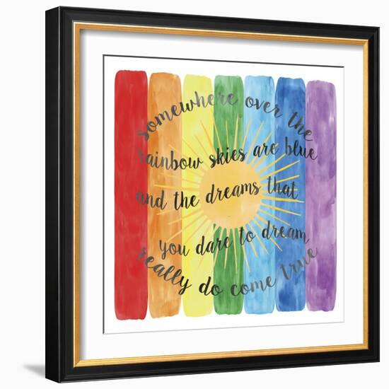 Over the Rainbow-Erin Clark-Framed Giclee Print