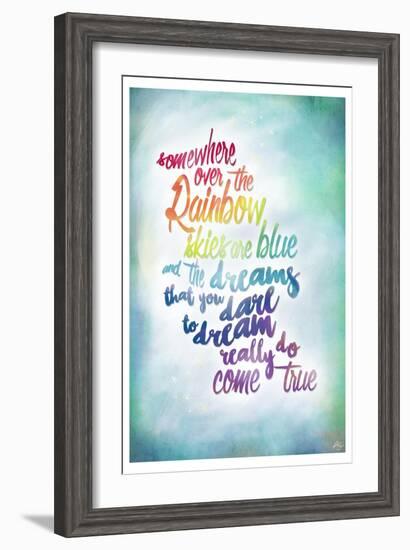 Over the Rainbow-Kimberly Glover-Framed Giclee Print