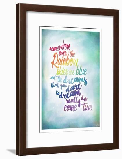 Over the Rainbow-Kimberly Glover-Framed Giclee Print