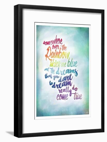 Over the Rainbow-Kimberly Glover-Framed Giclee Print