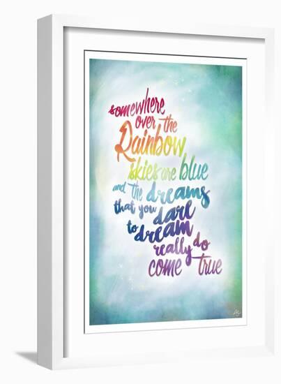 Over the Rainbow-Kimberly Glover-Framed Giclee Print