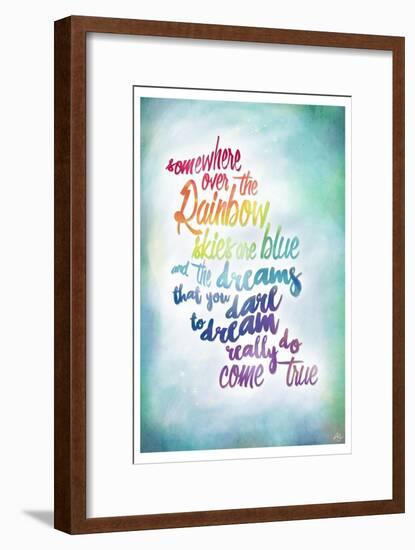 Over the Rainbow-Kimberly Glover-Framed Giclee Print