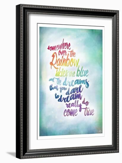 Over the Rainbow-Kimberly Glover-Framed Giclee Print