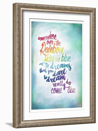 Over the Rainbow-Kimberly Glover-Framed Premium Giclee Print