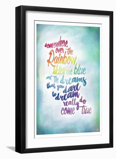 Over the Rainbow-Kimberly Glover-Framed Premium Giclee Print