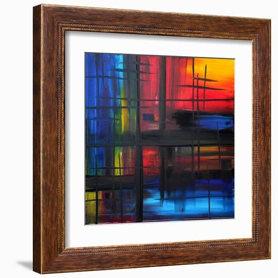 Over The Rainbow-Megan Aroon Duncanson-Framed Art Print