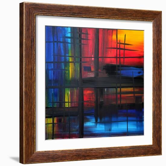 Over The Rainbow-Megan Aroon Duncanson-Framed Art Print