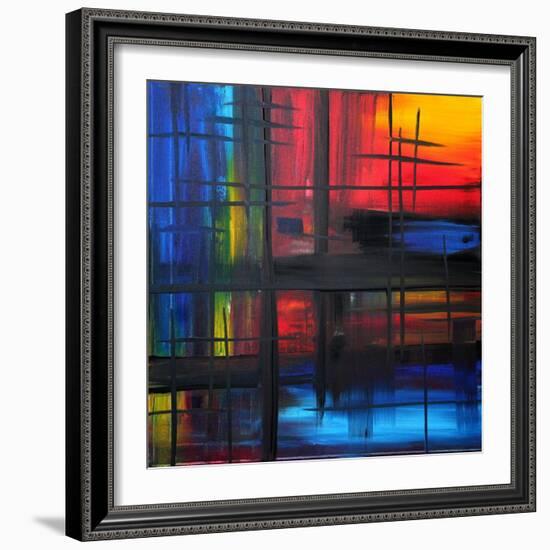 Over The Rainbow-Megan Aroon Duncanson-Framed Art Print