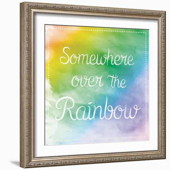 Over The Rainbow-Lauren Gibbons-Framed Art Print