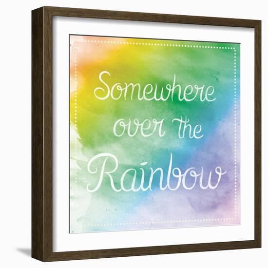 Over The Rainbow-Lauren Gibbons-Framed Art Print