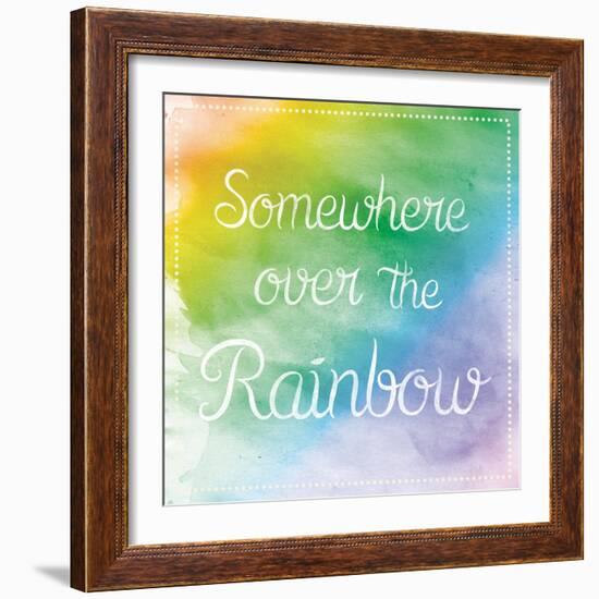 Over The Rainbow-Lauren Gibbons-Framed Art Print