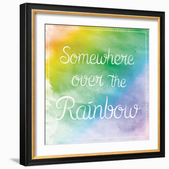 Over The Rainbow-Lauren Gibbons-Framed Art Print