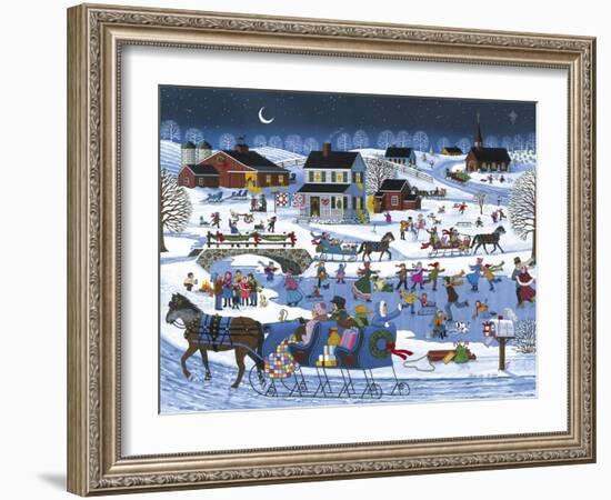 Over the River-Sheila Lee-Framed Giclee Print