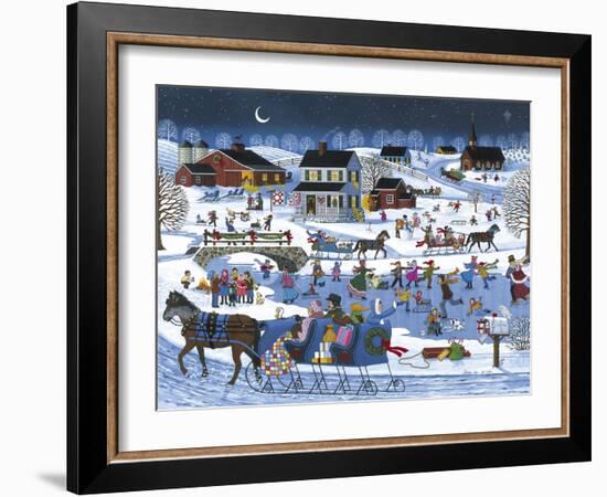 Over the River-Sheila Lee-Framed Giclee Print