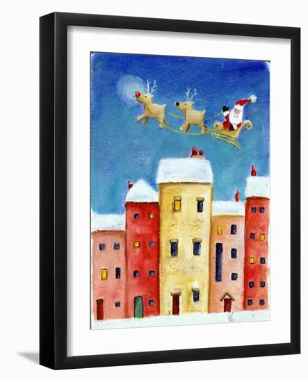 Over the Town, 2002-Clare Alderson-Framed Giclee Print