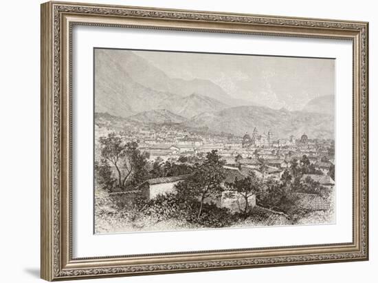 Overall View of Bogota, Colombia-English School-Framed Giclee Print