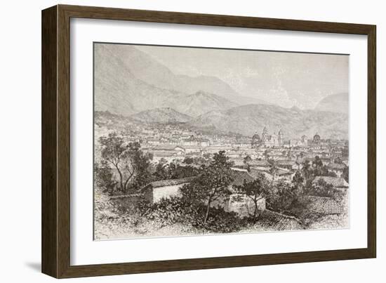 Overall View of Bogota, Colombia-English School-Framed Giclee Print