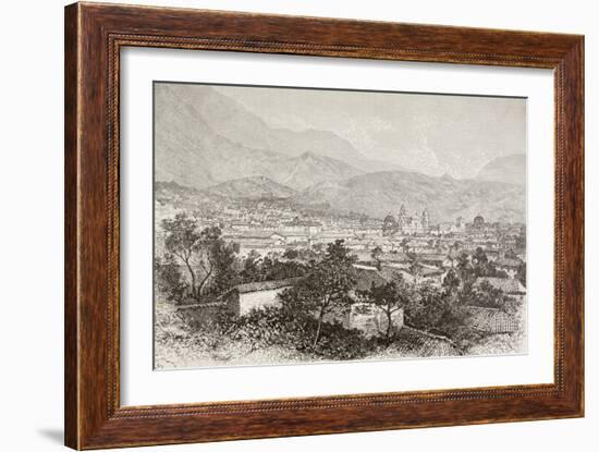 Overall View of Bogota, Colombia-English School-Framed Giclee Print